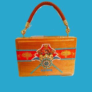 Suenos de Saundra Upcycled Collection, La Promese Cigar Box, Purse